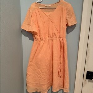 Roolee Peach Dress